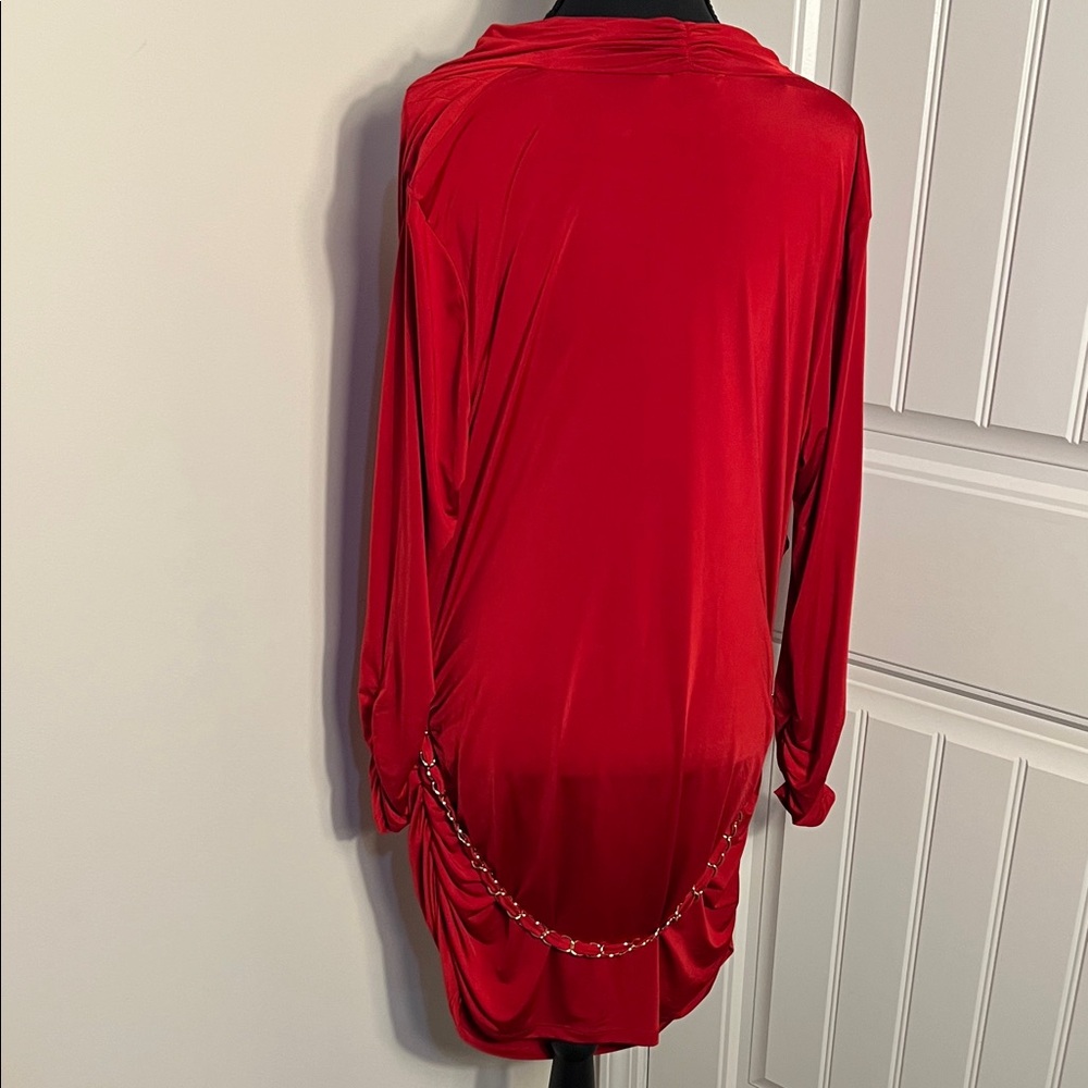 Cache Vibrant Red Dress - Picture 8 of 9